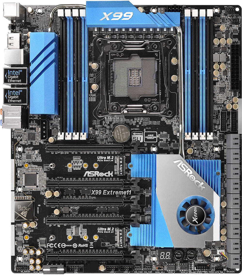 Asrock x99 extreme11 обзор